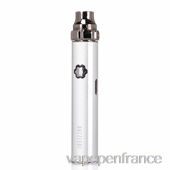 Stylo Vape Argenté Avec Batterie Dazzleaf Squarii Top Twist 510